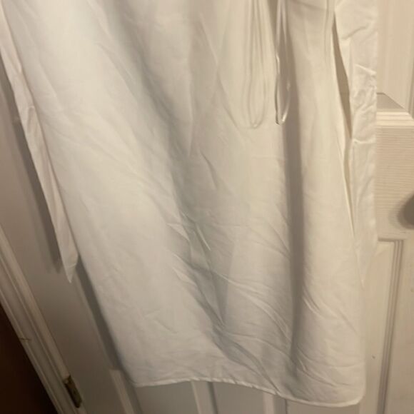 Sam Edelman  White Bow Back Sleeveless Sheath Jewel Neck Dress NWOT Size 12 - Picture 3 of 10